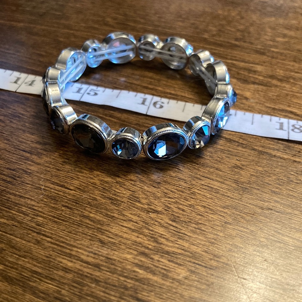 Paparazzi bracelet- Still GLOWING Strong Silver Bracelet